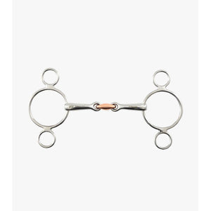 Two Ring Gag with Copper Lozenge