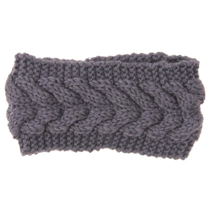 Women's knitted headband ear warmer-Over-Trot-Tacklet