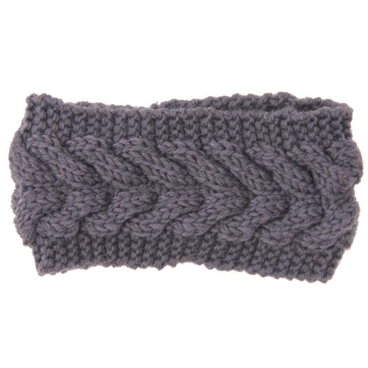 Women's knitted headband ear warmer-Over-Trot-Tacklet