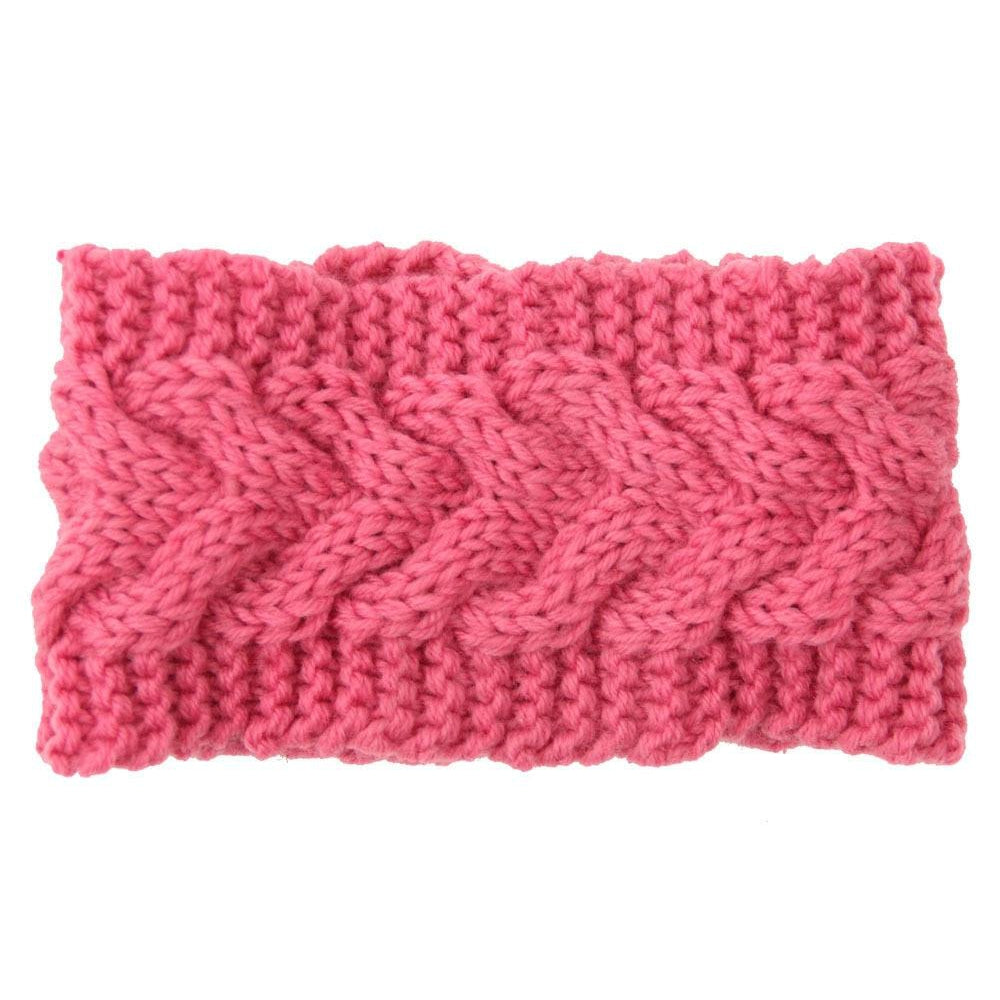 Women's knitted headband ear warmer-Over-Trot-Tacklet