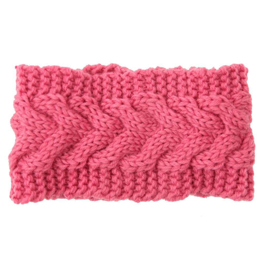 Women's knitted headband ear warmer-Over-Trot-Tacklet