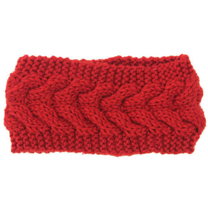 Women's knitted headband ear warmer-Over-Trot-Tacklet