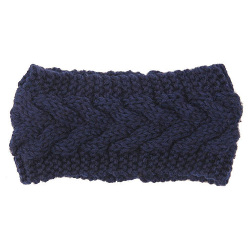 Women's knitted headband ear warmer-Over-Trot-Tacklet