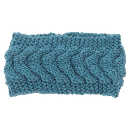 Women's knitted headband ear warmer-Over-Trot-Tacklet