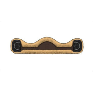 Design your own E.A Mattes Western Girth SLIM LINE (Leather)