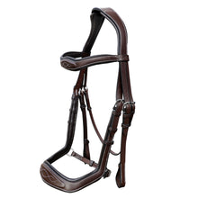 Load image into Gallery viewer, Fancy Stitch Anatomic Padded Bridle
