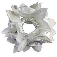 Load image into Gallery viewer, Rose Hair Scrunchie with Crystals-Hamag-Tacklet