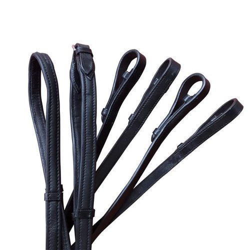 Double Bridle Reins (Set) - Rolled